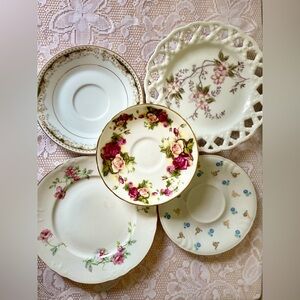 Misc. plates/saucers